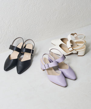 バックベルトパンプス/41180