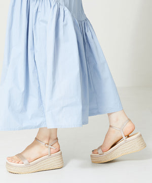 厚底ジュートソールサンダル/41224