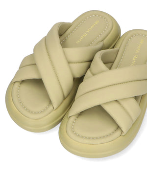 パデットクロススライドサンダル/41232