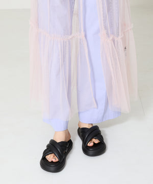 パデットクロススライドサンダル/41232