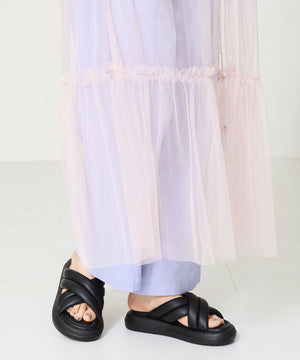 パデットクロススライドサンダル/41232