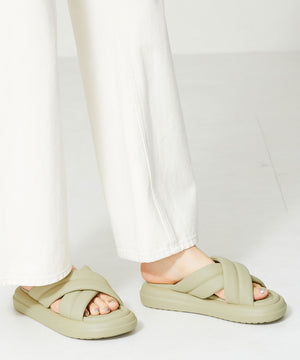 パデットクロススライドサンダル/41232