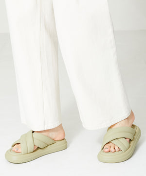 パデットクロススライドサンダル/41232