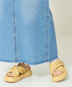 パデットクロススライドサンダル/41232