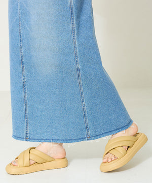 パデットクロススライドサンダル/41232