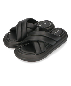 パデットクロススライドサンダル/41232