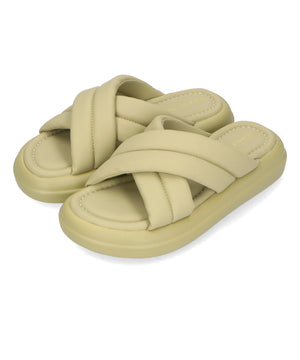 パデットクロススライドサンダル/41232