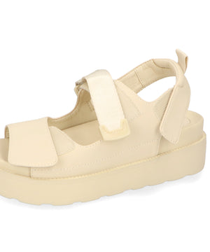 ダブルベルトベルクロ厚底サンダル/41238