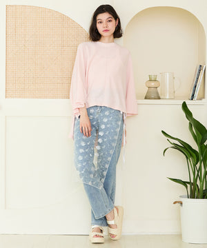 ダブルベルトベルクロ厚底サンダル/41238