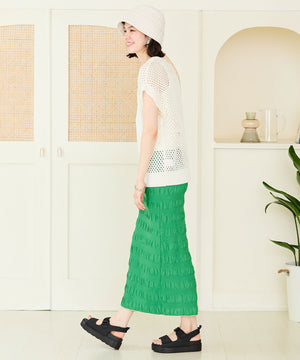 ダブルベルトベルクロ厚底サンダル/41238