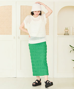 ダブルベルトベルクロ厚底サンダル/41238