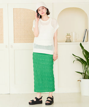 ダブルベルトベルクロ厚底サンダル/41238