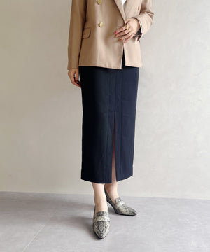 【WEB限定】ポインテッドトゥヒールローファー/41292