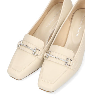 【WEB限定】ビットローファーヒールパンプス/41304