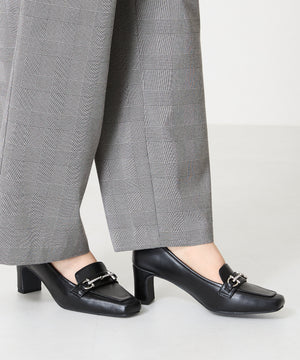 【WEB限定】ビットローファーヒールパンプス/41304