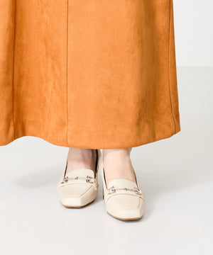 【WEB限定】ビットローファーヒールパンプス/41304