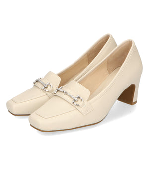 【WEB限定】ビットローファーヒールパンプス/41304