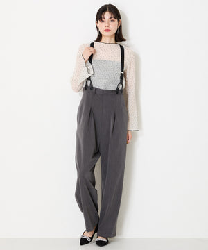 【WEB限定】ビジューリボンフラットパンプス/41310