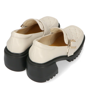 【WEB限定】キルティング×スタッズ厚底シューズ/41311