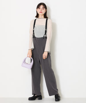 【WEB限定】キルティング×スタッズ厚底シューズ/41311