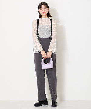 【WEB限定】キルティング×スタッズ厚底シューズ/41311