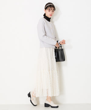 【WEB限定】キルティング×スタッズ厚底シューズ/41311