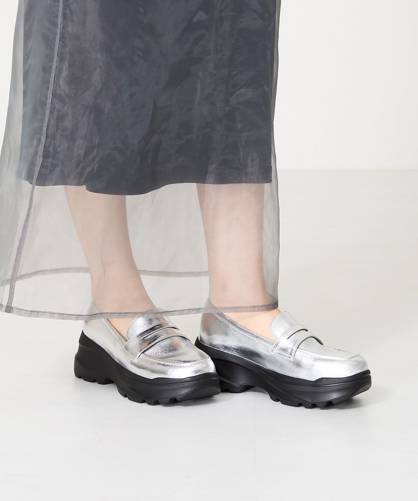 【WEB限定】スニーカーソールローファー/41316