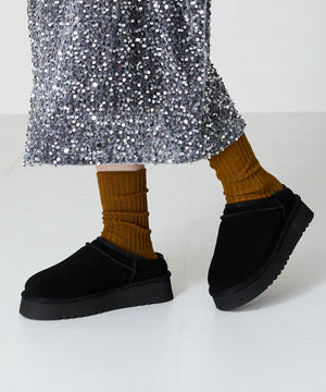 厚底ムートンスリッポンシューズ/41320