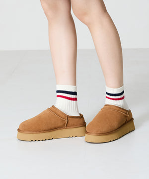 厚底ムートンスリッポンシューズ/41320