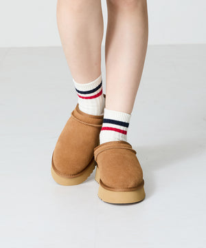 厚底ムートンスリッポンシューズ/41320