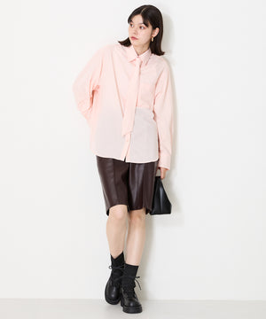 ニットドッキングレースアップブーツ/41402