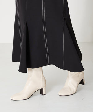 ストレッチヒールバックジップブーツ/41406