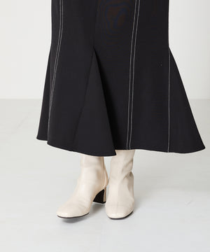 ストレッチヒールバックジップブーツ/41406