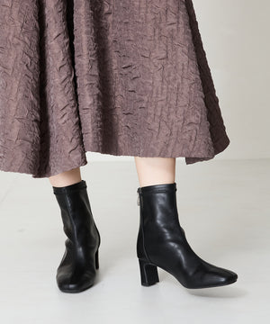 ストレッチヒールバックジップブーツ/41406