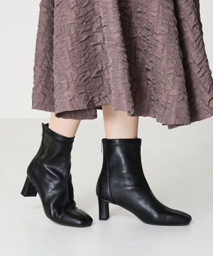 ストレッチヒールバックジップブーツ/41406