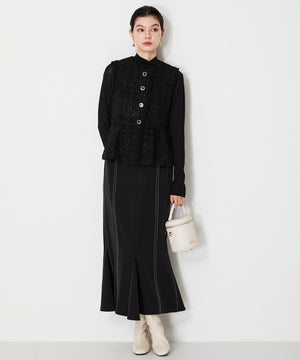 ストレッチヒールバックジップブーツ/41406