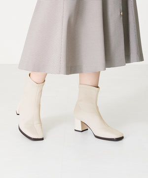 スクエアトゥニットブーツ/41407