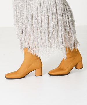 スクエアトゥニットブーツ/41407