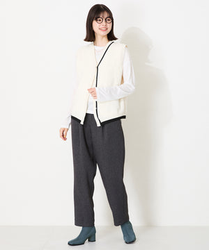 スクエアトゥニットブーツ/41407