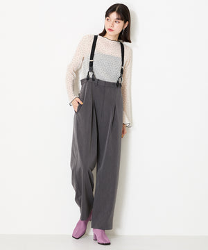 スクエアトゥニットブーツ/41407