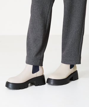 厚底ヒールサイドゴアブーツ/41410