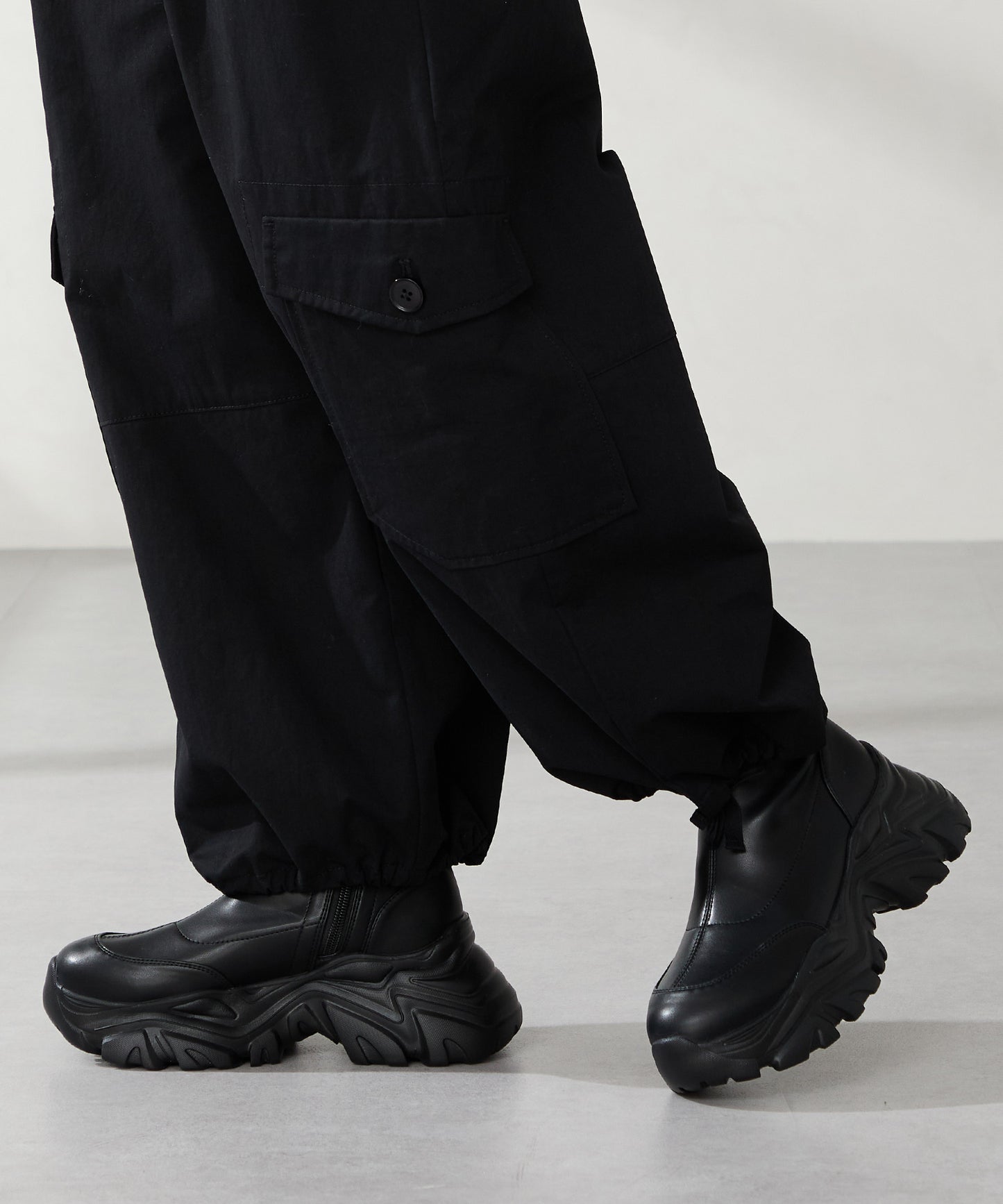 スニーカーソールショートブーツ/41412