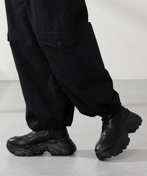 スニーカーソールショートブーツ/41412