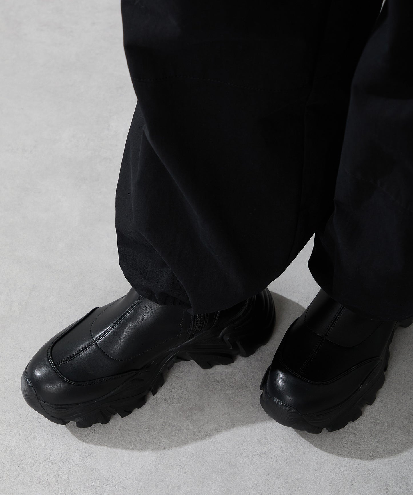 スニーカーソールショートブーツ/41412