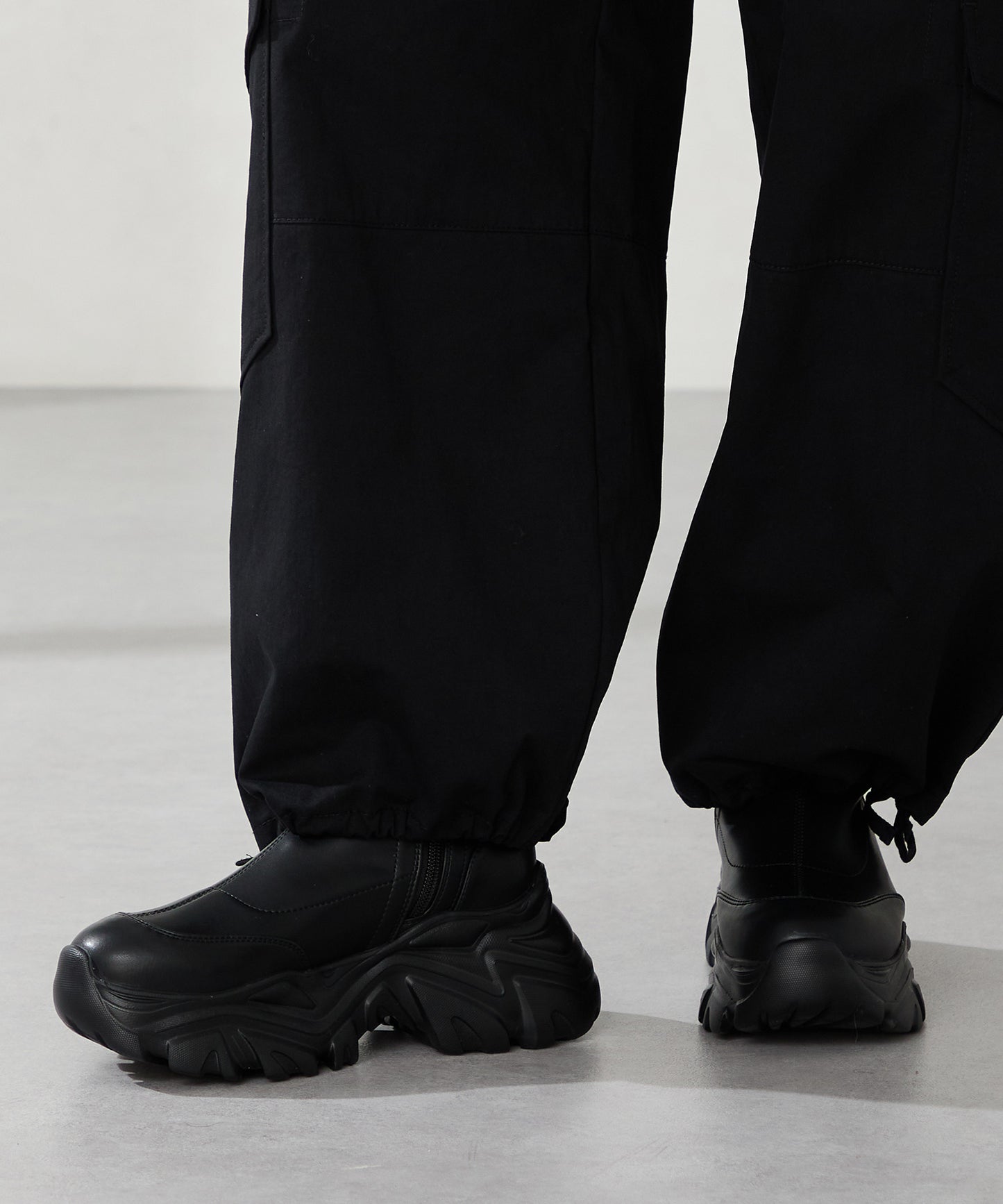 スニーカーソールショートブーツ/41412