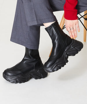 スニーカーソールショートブーツ/41412