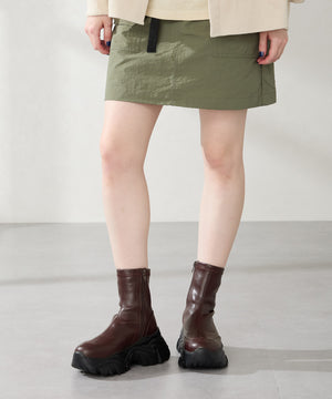 スニーカーソールショートブーツ/41412【ブラックのみ12月上旬発送予定】