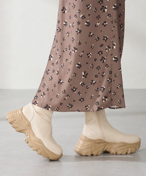 スニーカーソールショートブーツ/41412【ブラックのみ12月上旬発送予定】