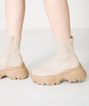 スニーカーソールショートブーツ/41412