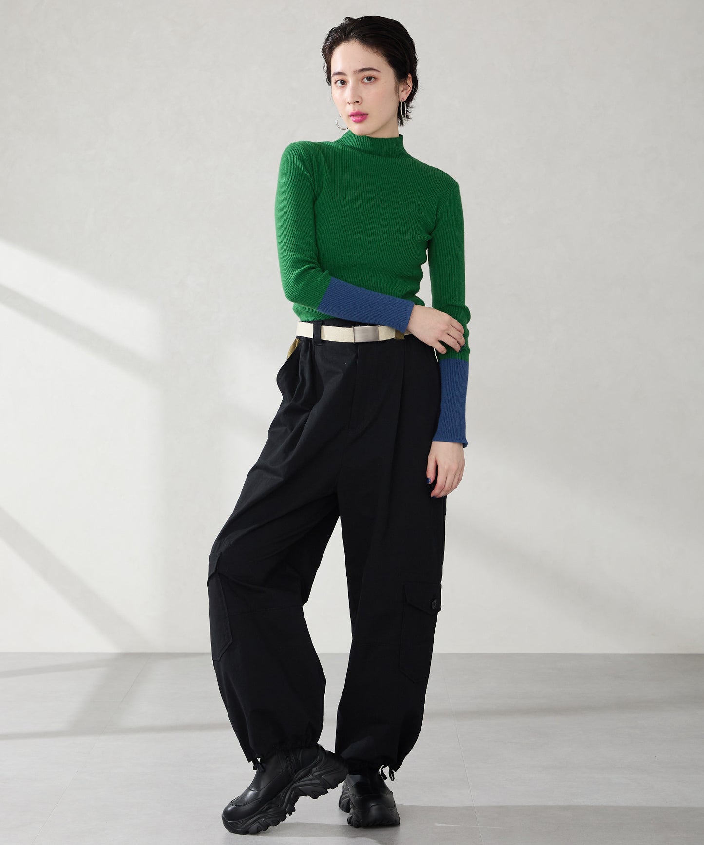 スニーカーソールショートブーツ/41412